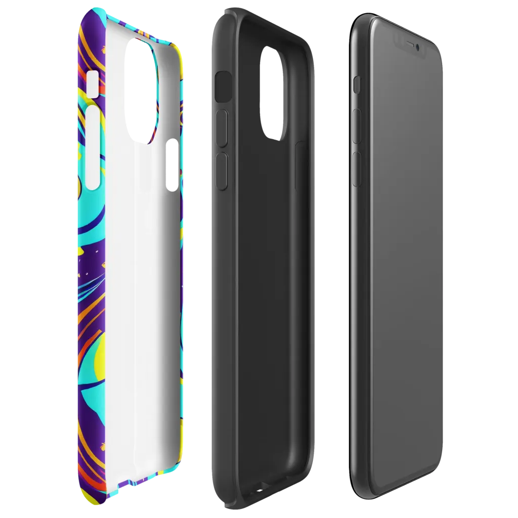 Blasted Bazaar on Tough Case for iPhone® — Right