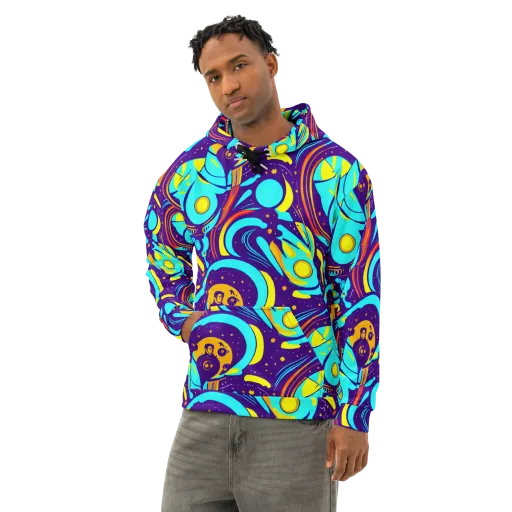 Blasted Bazaar on a Cotton Hoodie