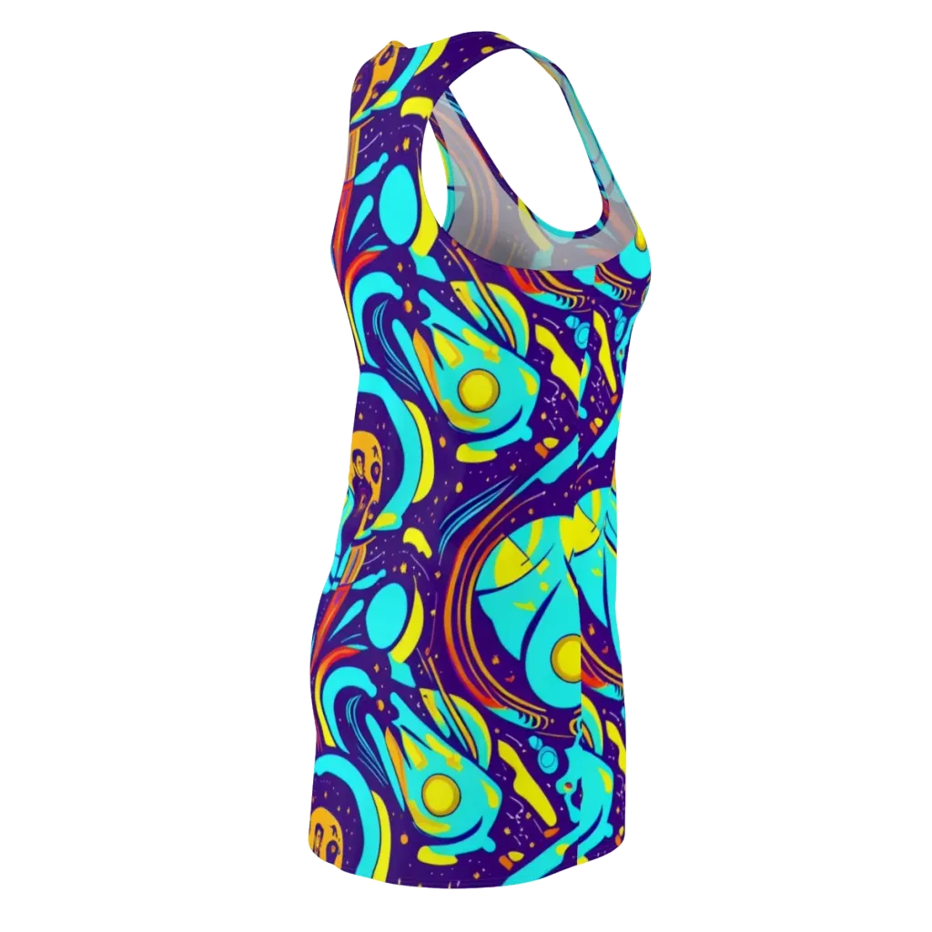 Blasted Bazaar on Racerback Dress — Back Side