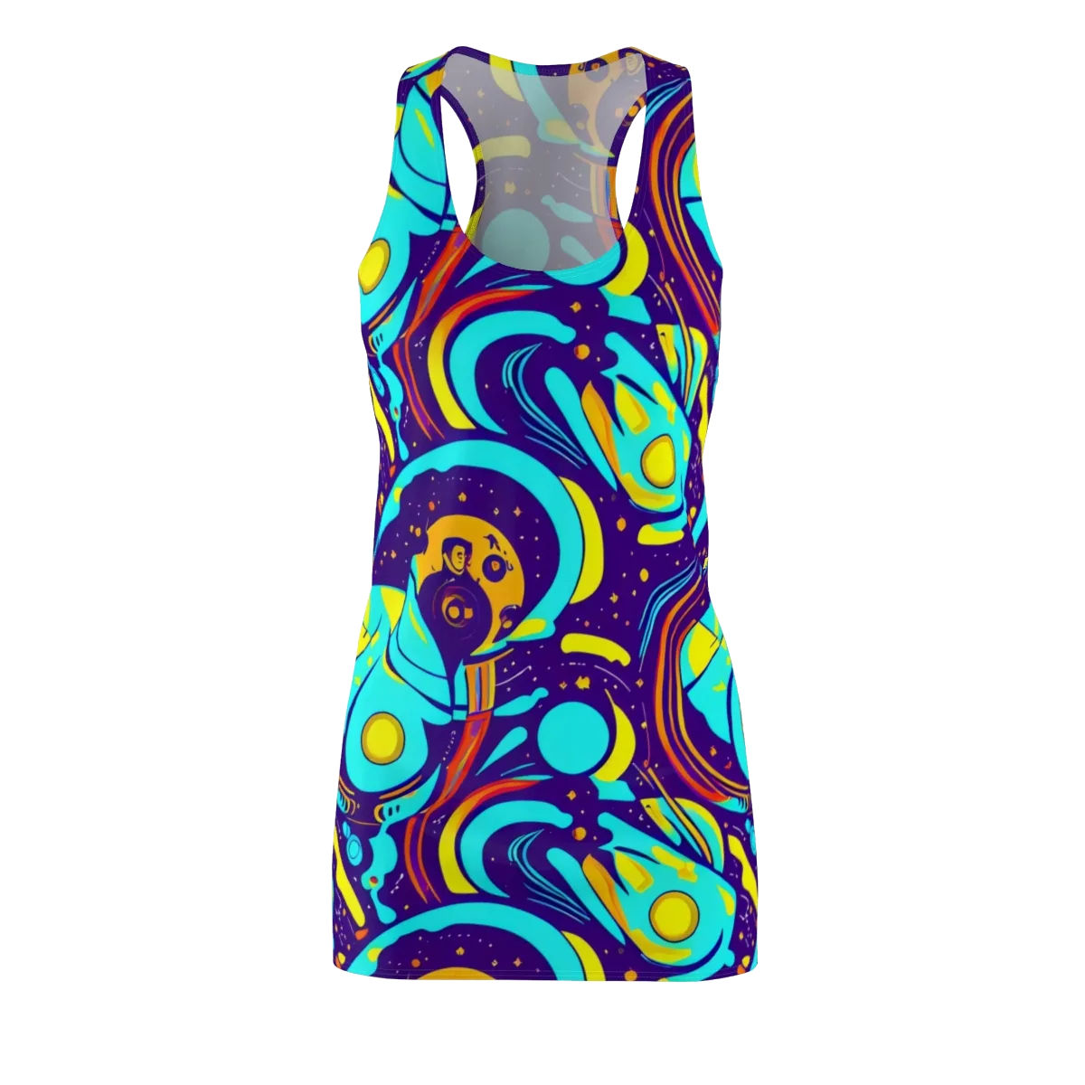 Blasted Bazaar on Racerback Dress — Front