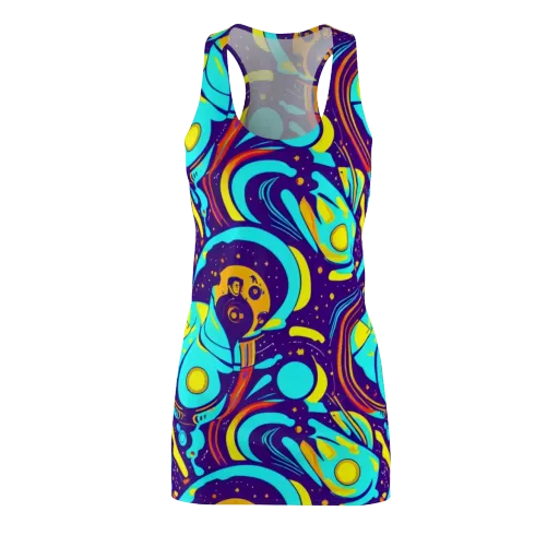 Blasted Bazaar on a Racerback Dress