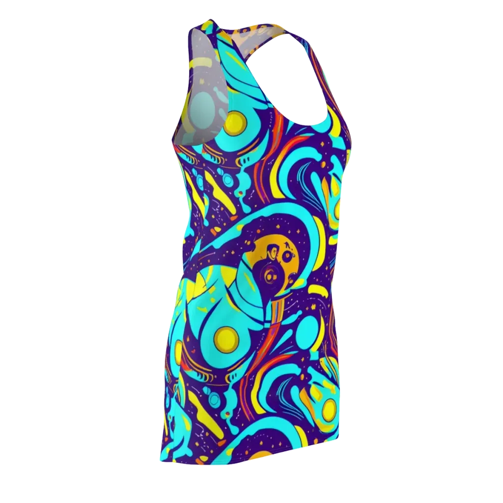 Blasted Bazaar on Racerback Dress — Front Side