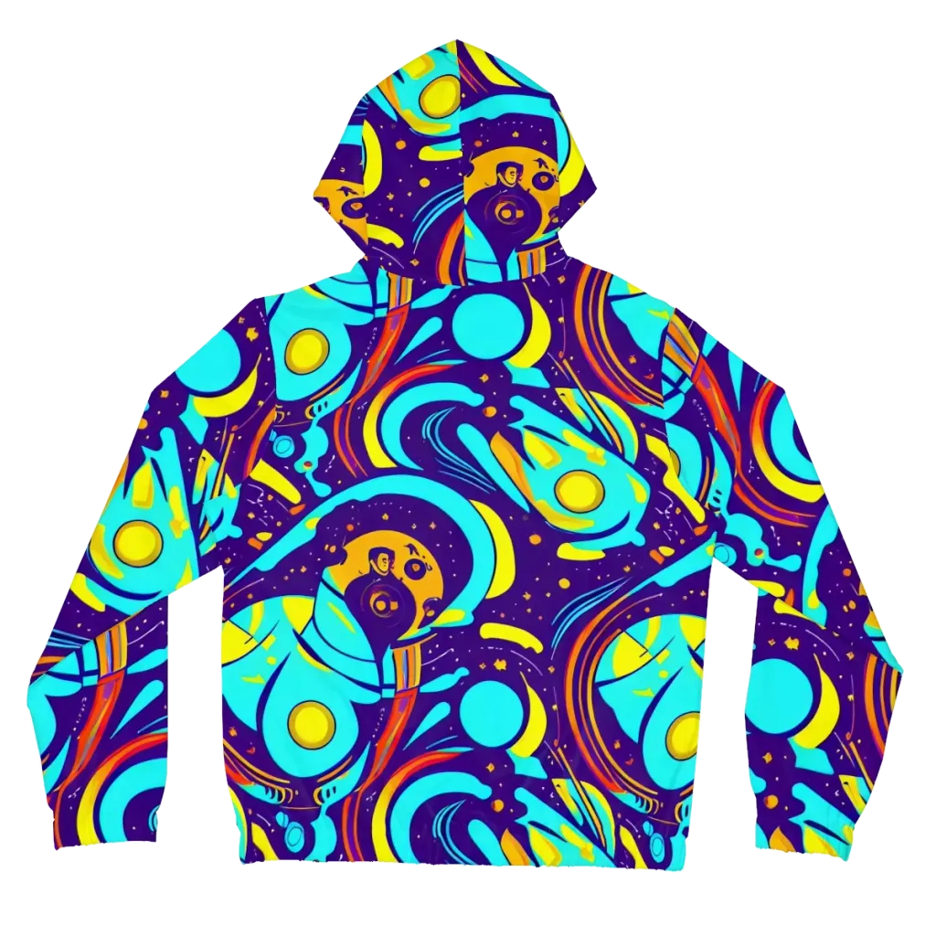 Blasted Bazaar on Women's Full-Zip Hoodie — Back