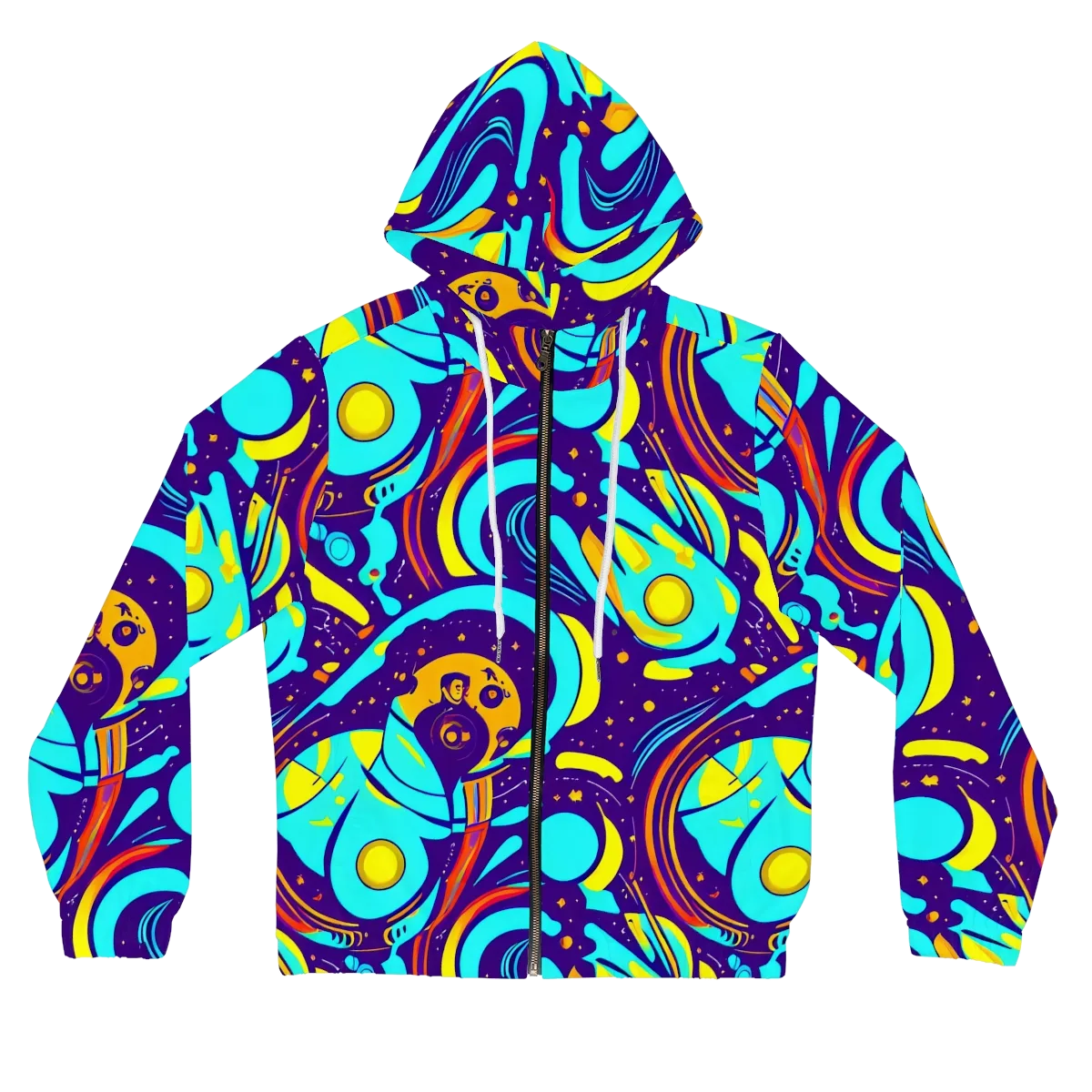 Blasted Bazaar on Women's Full-Zip Hoodie — Front