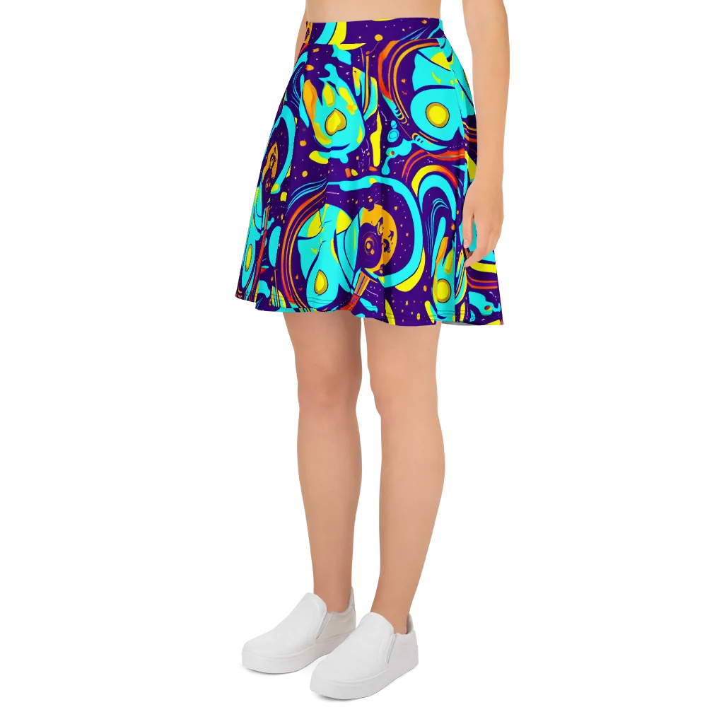 Blasted Bazaar on Skater Skirt — Left