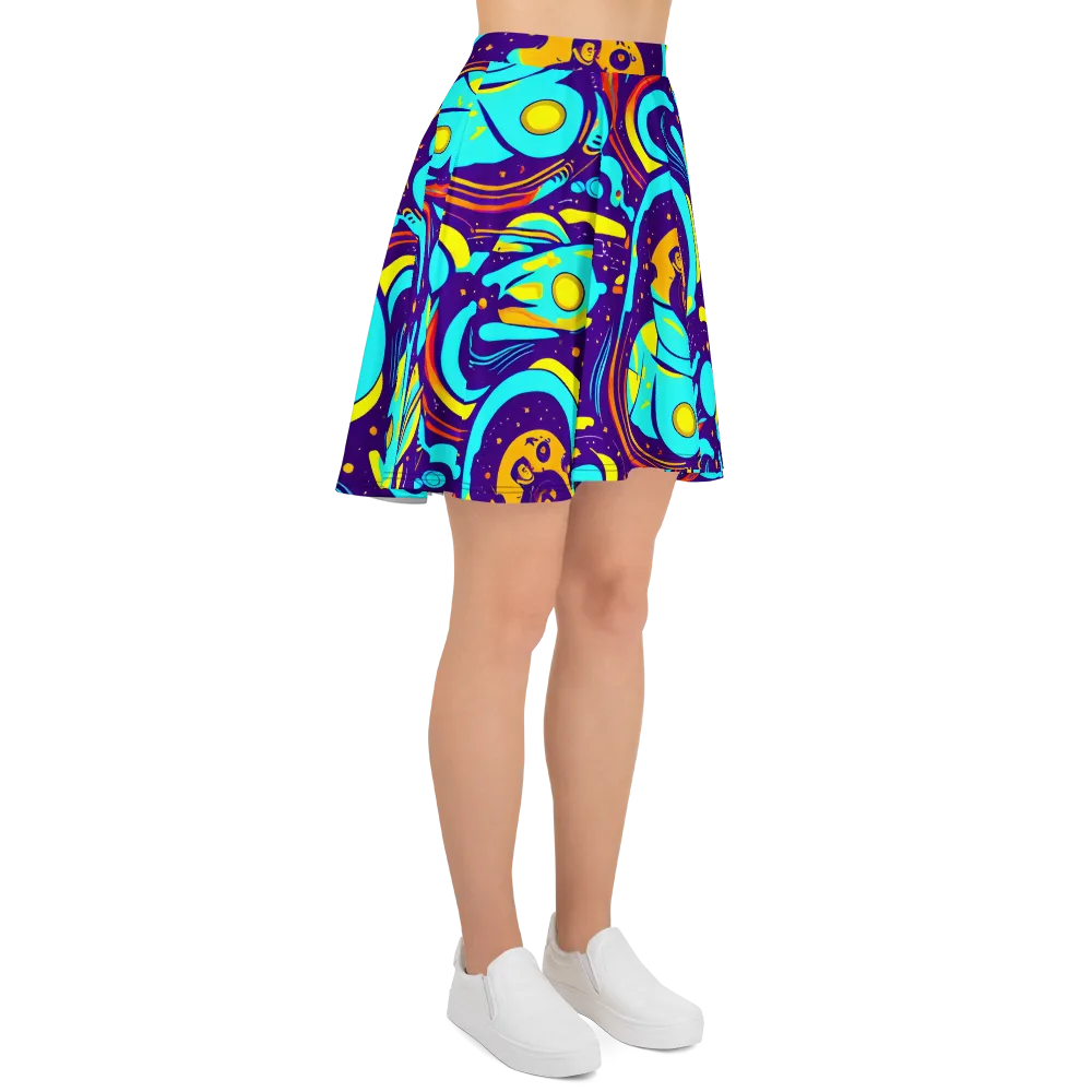 Blasted Bazaar on Skater Skirt — Right