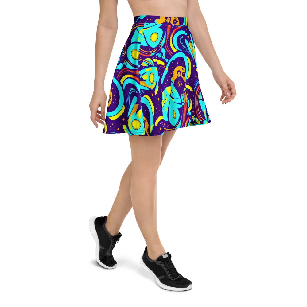 Blasted Bazaar on Skater Skirt — Right