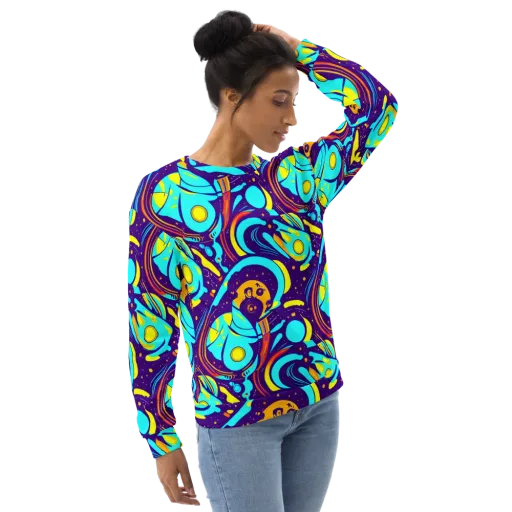 Blasted Bazaar on a Sweatshirt