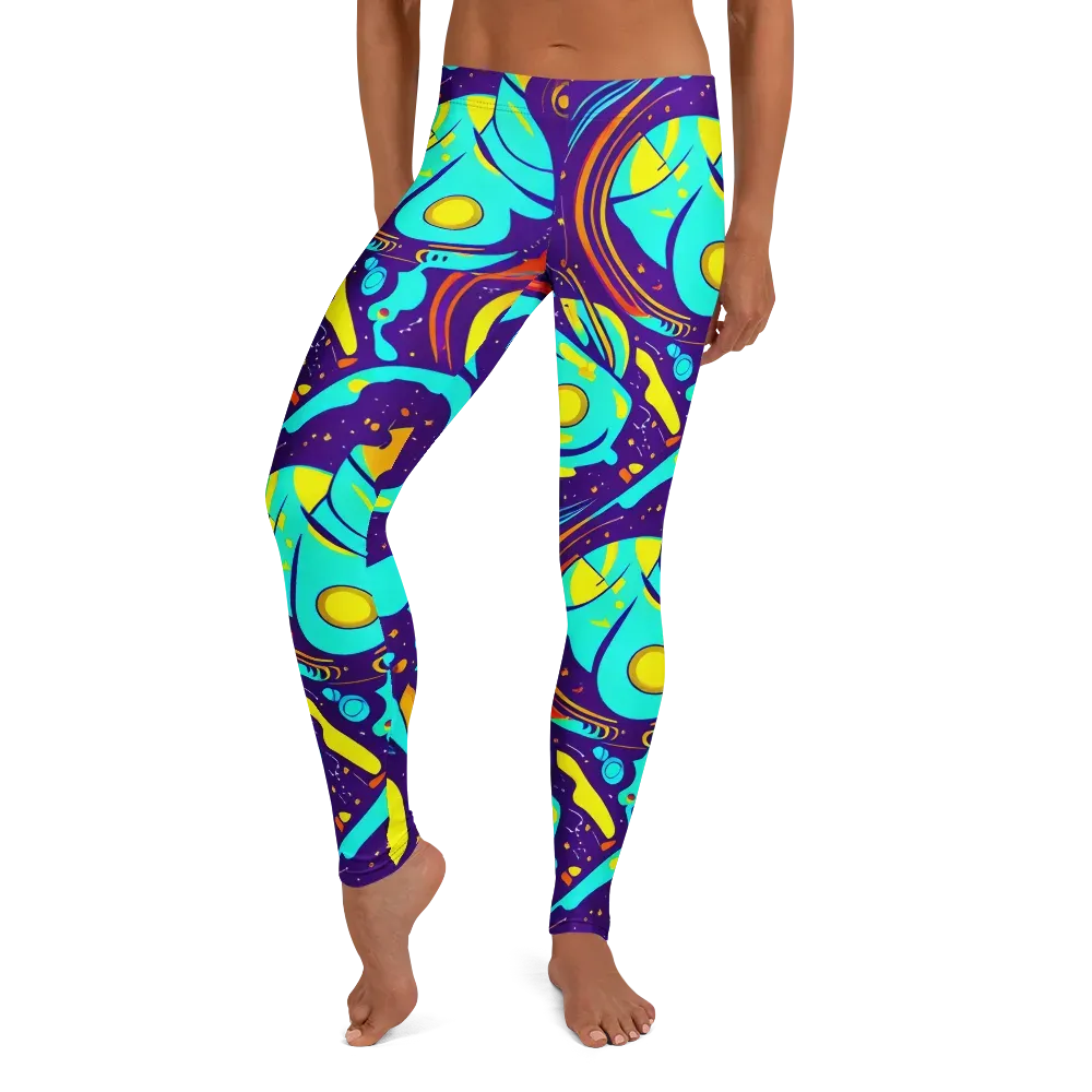 Blasted Bazaar on Leggings — Front