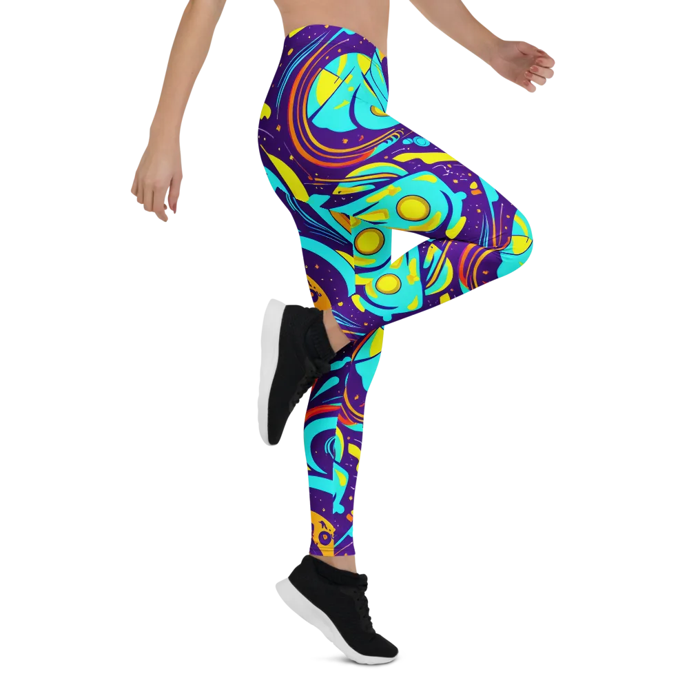 Blasted Bazaar on Leggings — Right