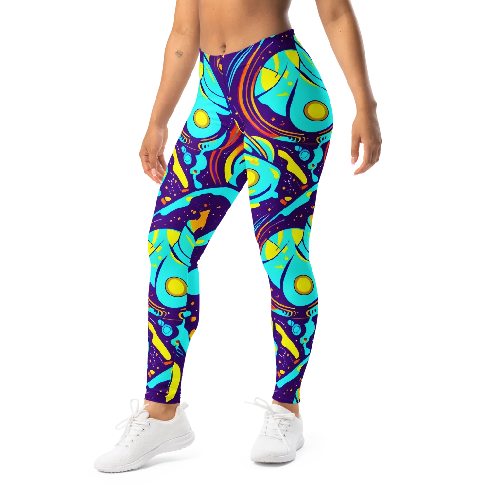 Blasted Bazaar on Leggings — Left Front