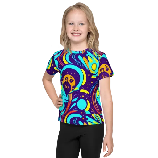 Blasted Bazaar on a Kids Crew Neck T-Shirt