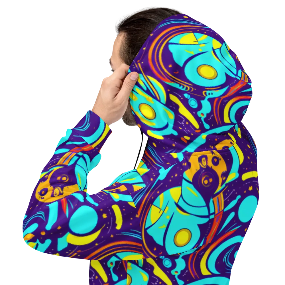 Blasted Bazaar on Hoodie — Back