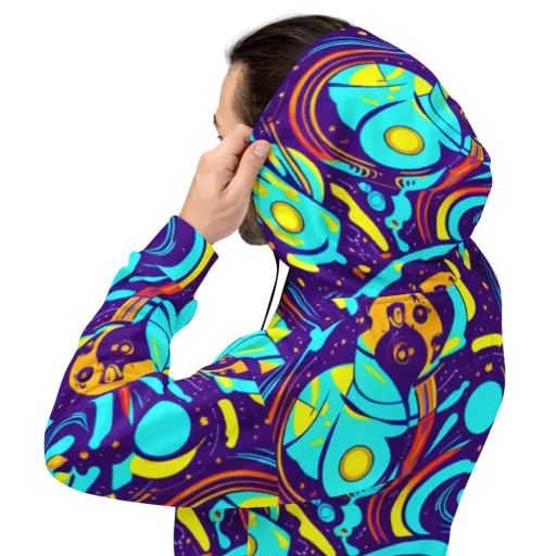 Blasted Bazaar on a Hoodie