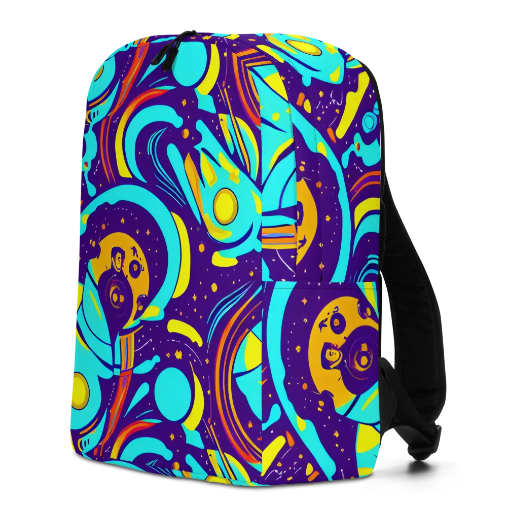 Blasted Bazaar on Minimalist Backpack — Left
