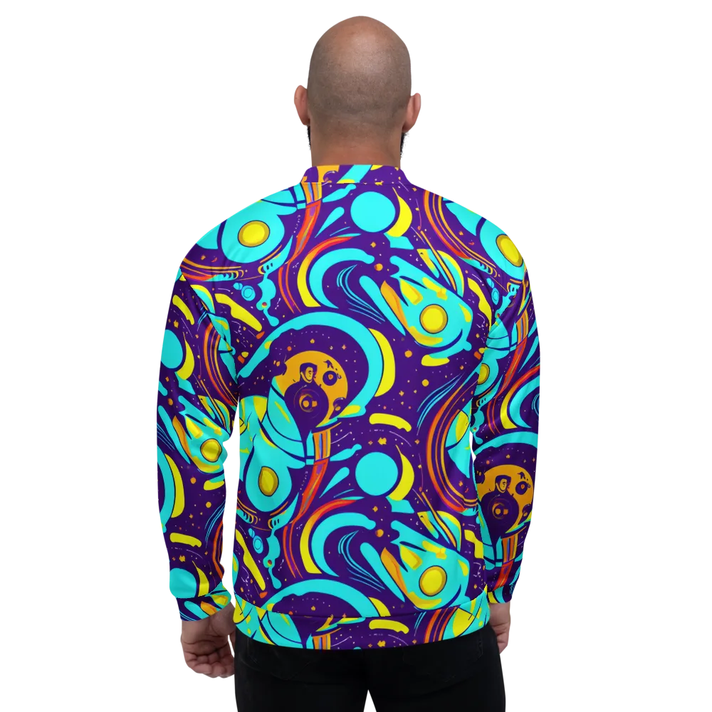 Blasted Bazaar on Bomber Jacket — Back