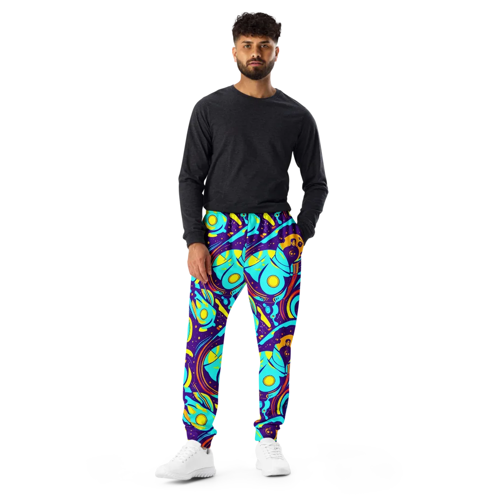 Blasted Bazaar on Men's Joggers — Front