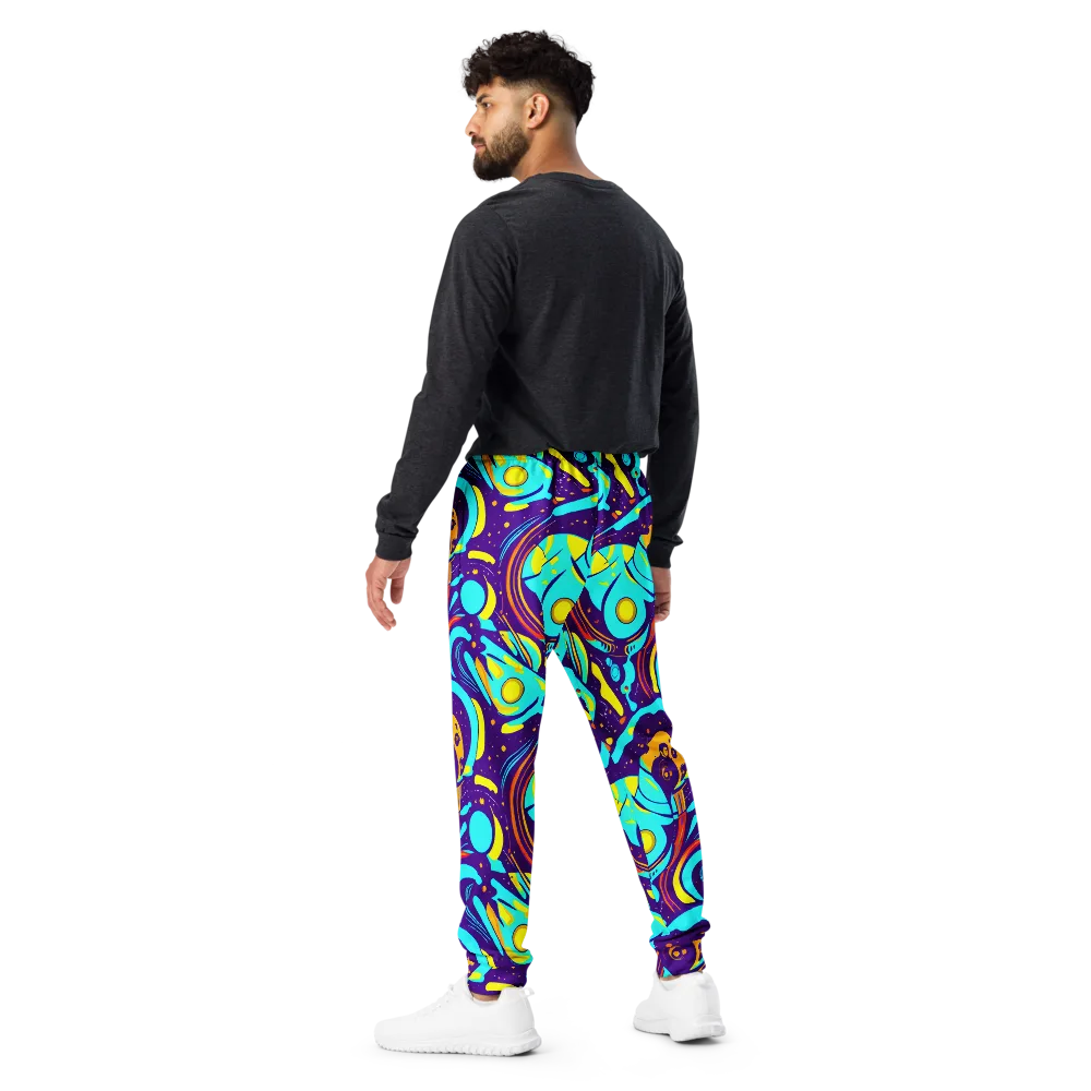 Blasted Bazaar on Men's Joggers — Back