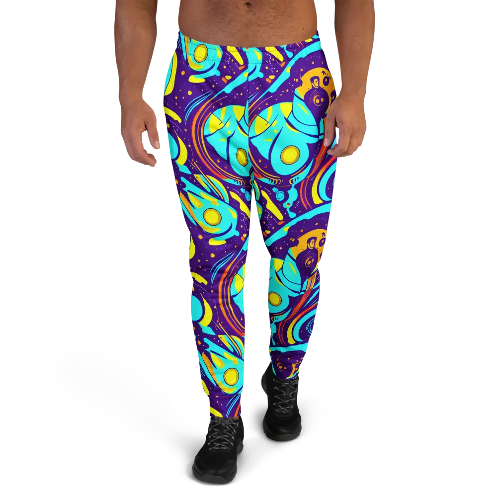 Blasted Bazaar on Men's Joggers — Front