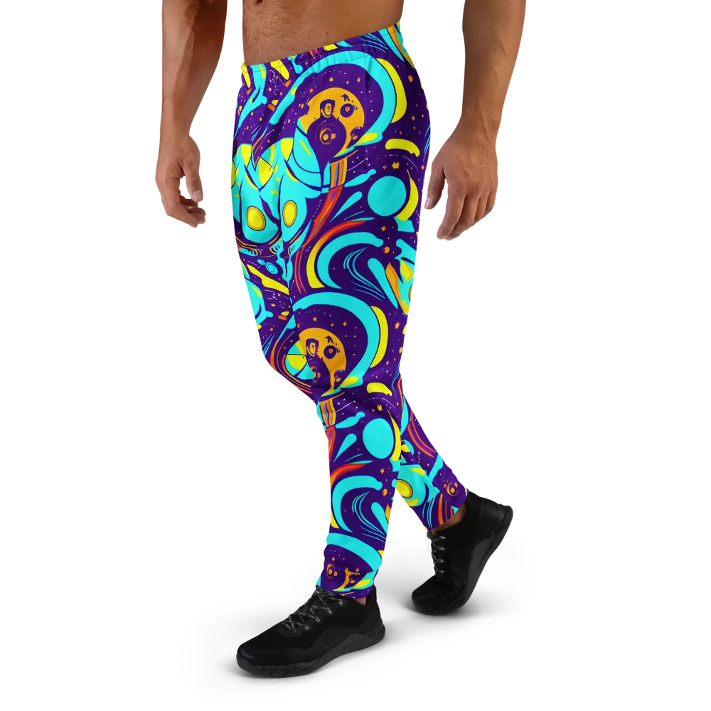 Blasted Bazaar on Men's Joggers — Left