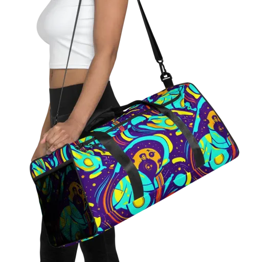 Blasted Bazaar on a Duffle Bag