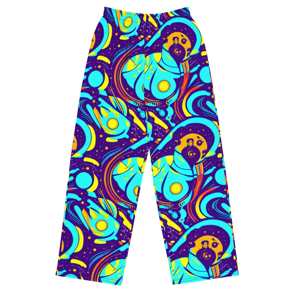 Blasted Bazaar on Wide-Leg Pants — Front