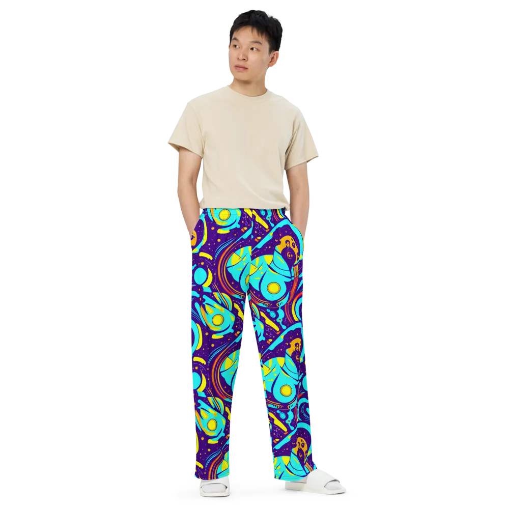 Blasted Bazaar on Wide-Leg Pants — Front