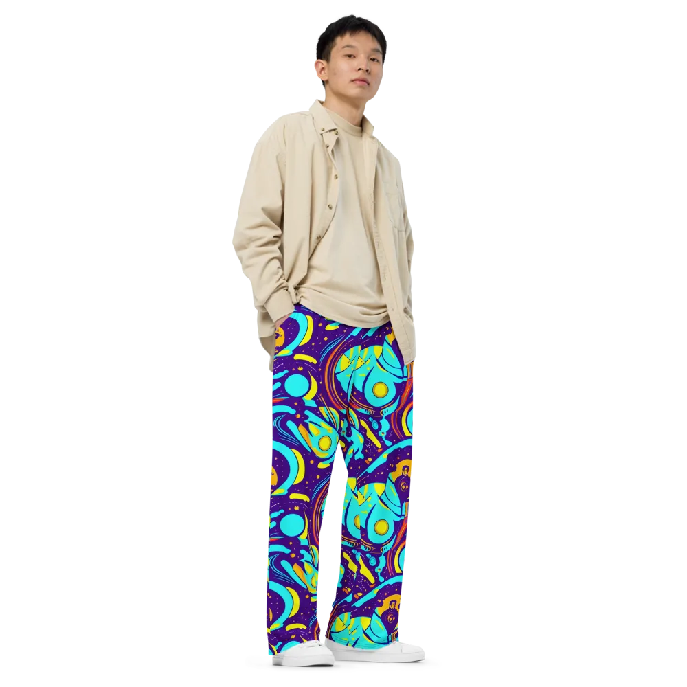 Blasted Bazaar on Wide-Leg Pants — Right Front
