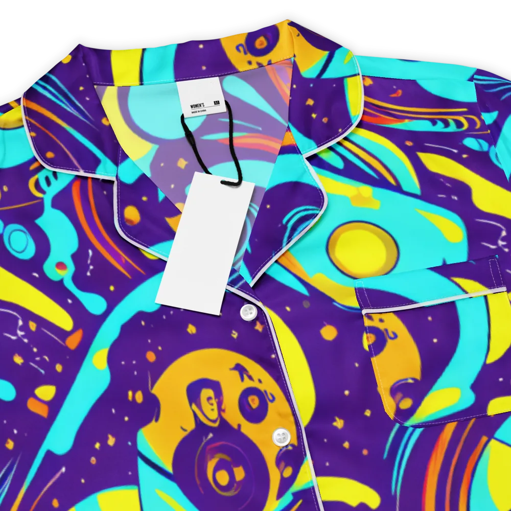 Blasted Bazaar on Women's Short Sleeve Pajama Top — Product details