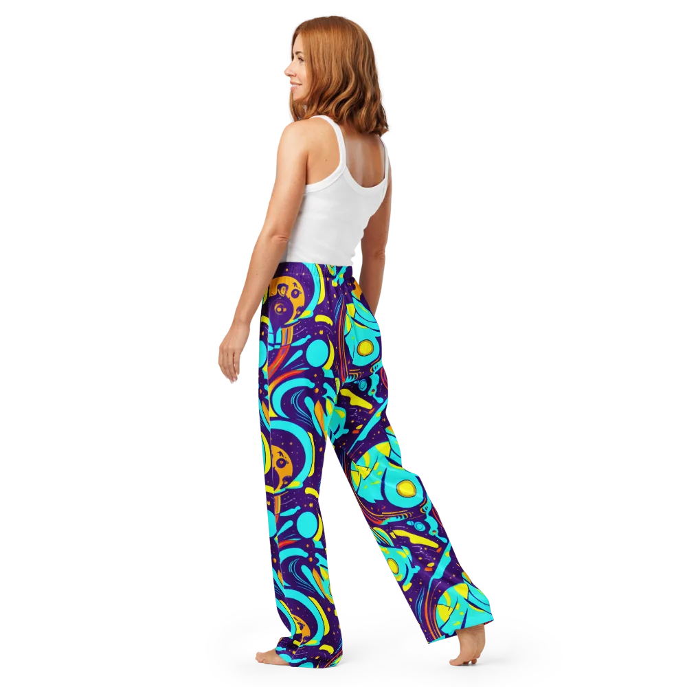 Blasted Bazaar on Women's Pajama Pants — Back