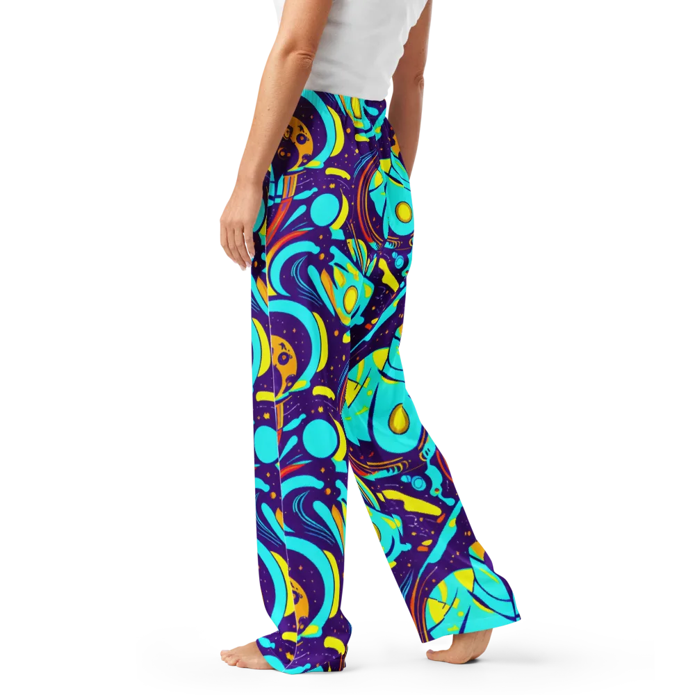 Blasted Bazaar on Women's Pajama Pants — Left