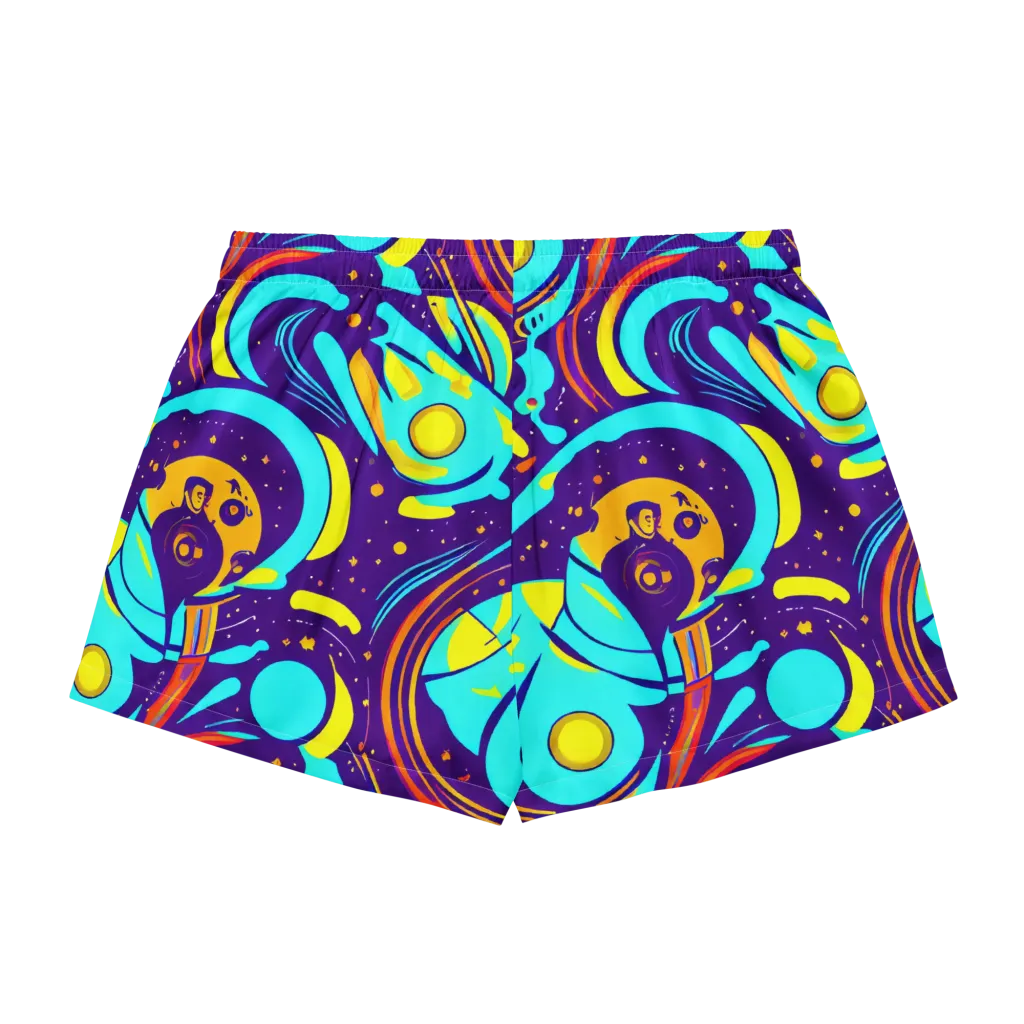 Blasted Bazaar on Women's Pajama Shorts — Back