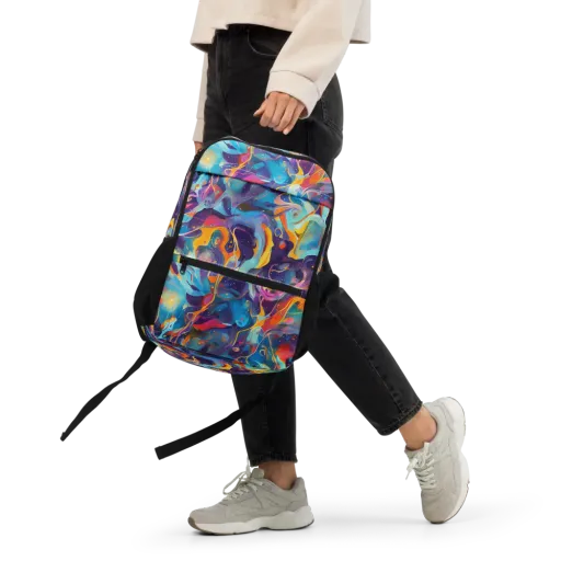 Whimsical Fusion on a Utility Backpack