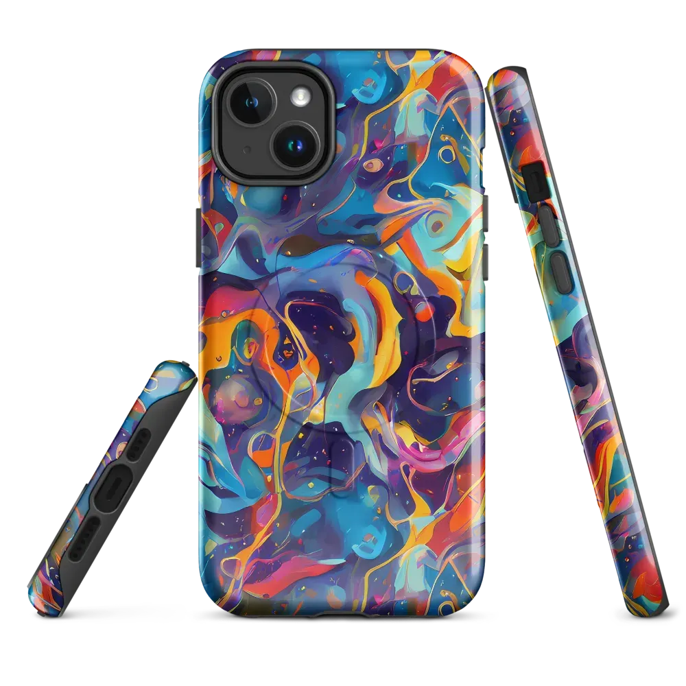 Whimsical Fusion on MagSafe Tough Case for iPhone® — Front