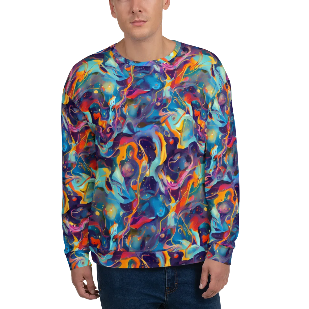 Whimsical Fusion on Sweatshirt — Front
