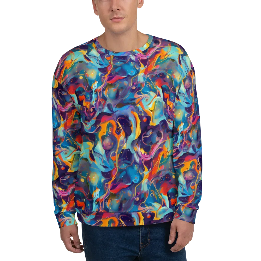 Whimsical Fusion on Sweatshirt — Front