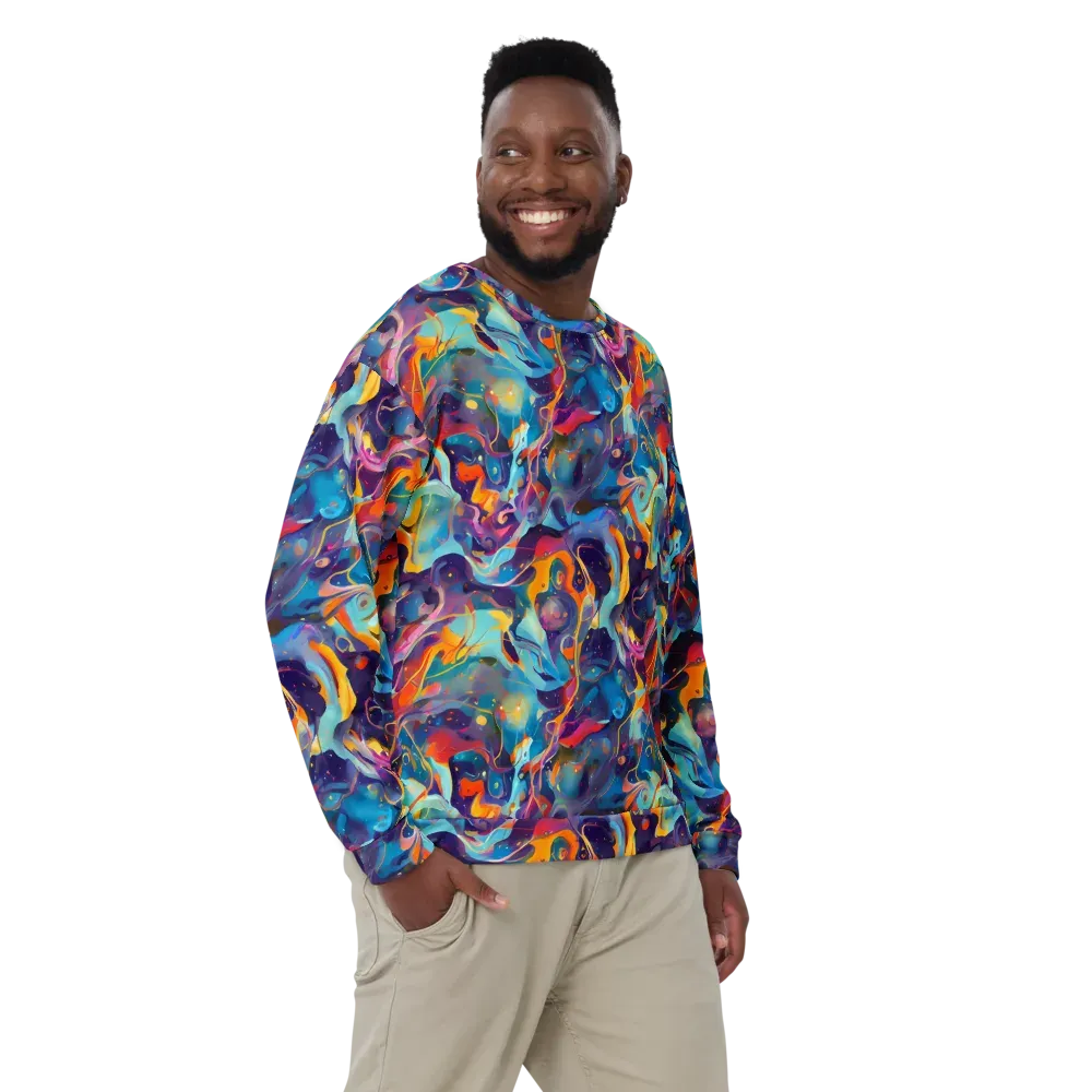Whimsical Fusion on Sweatshirt — Front