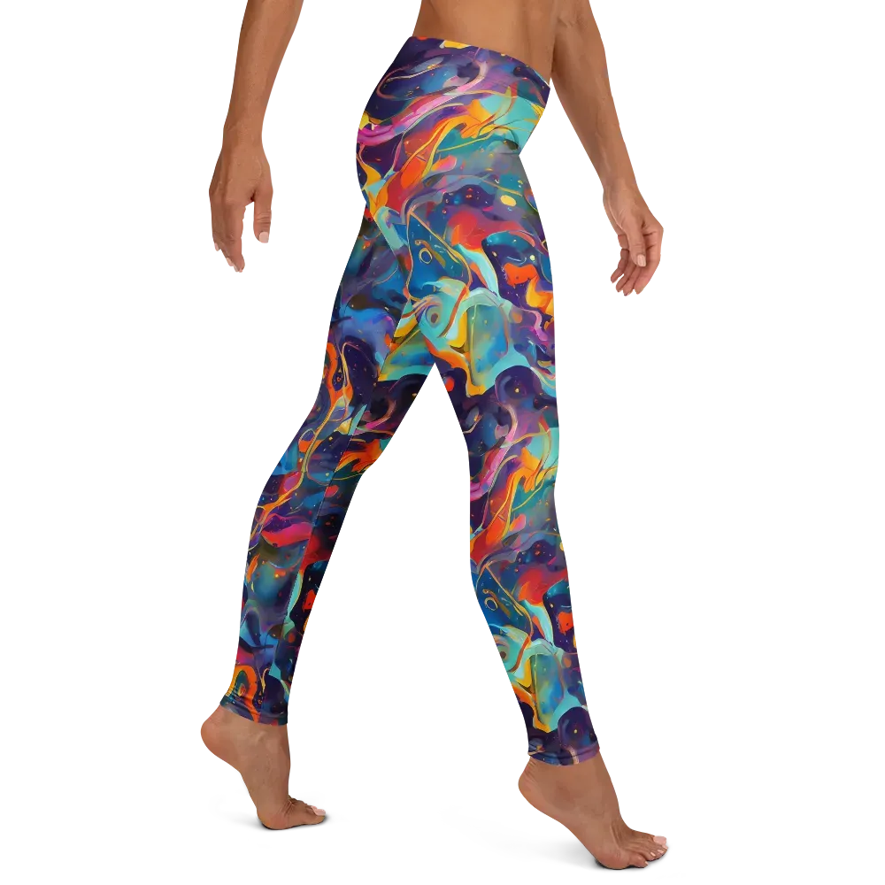 Whimsical Fusion on Leggings — Right