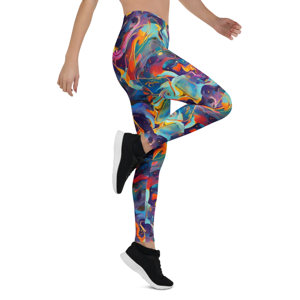 Whimsical Fusion on Leggings — Right
