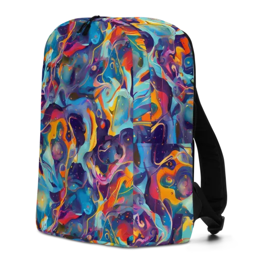 Whimsical Fusion on a Minimalist Backpack