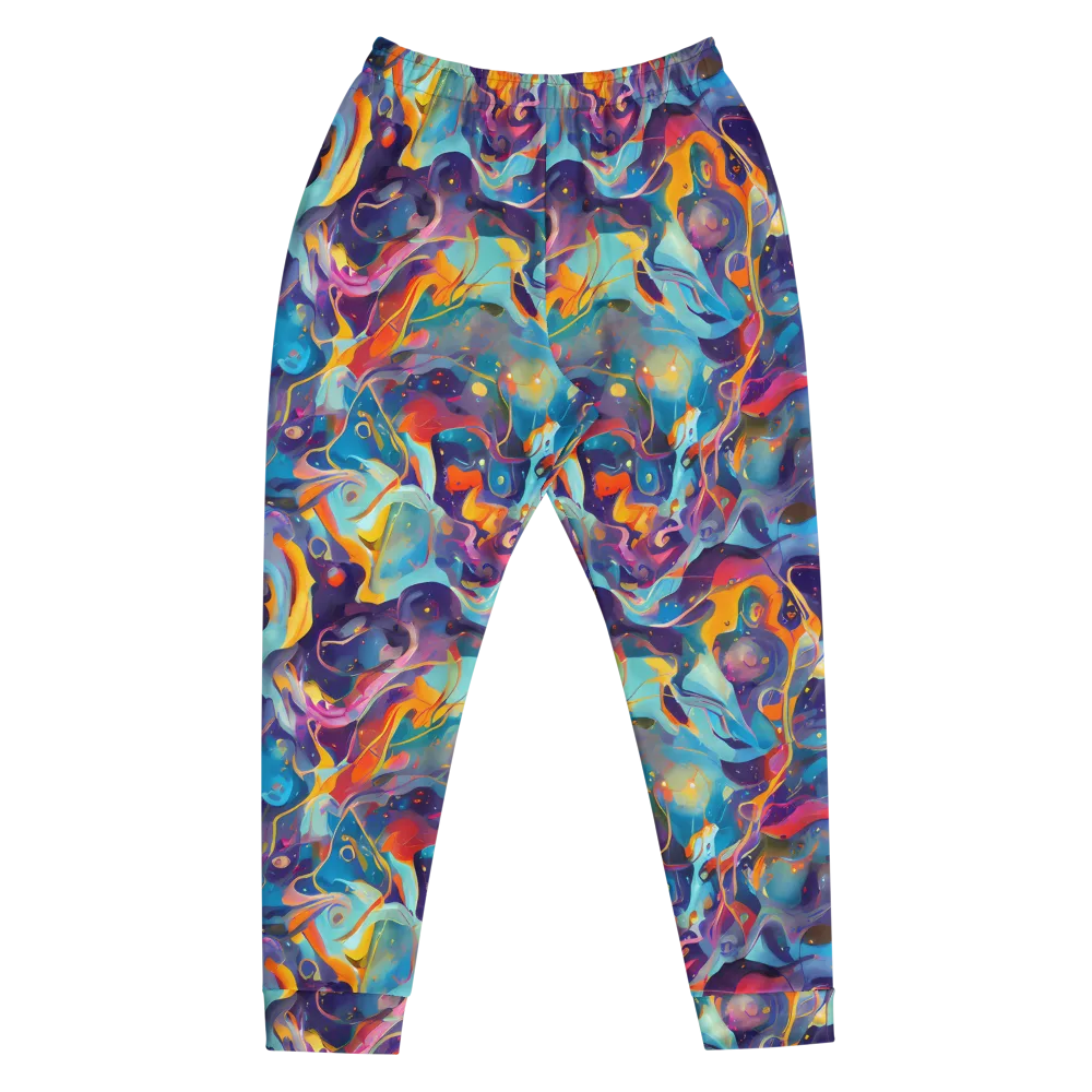 Whimsical Fusion on Men's Joggers — Front