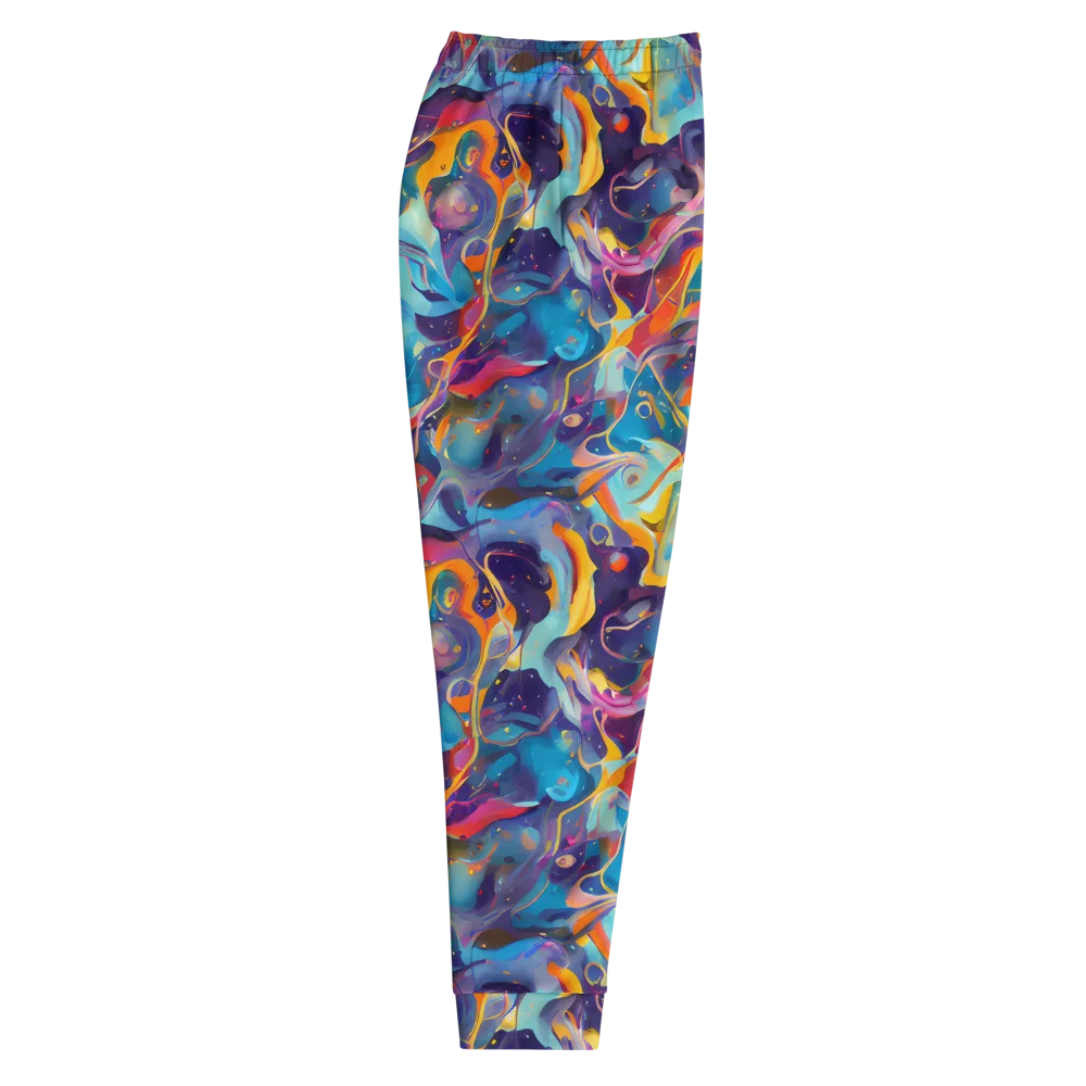 Whimsical Fusion on Men's Joggers — Right