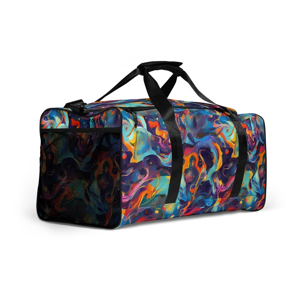 Whimsical Fusion on Duffle Bag — Right Front