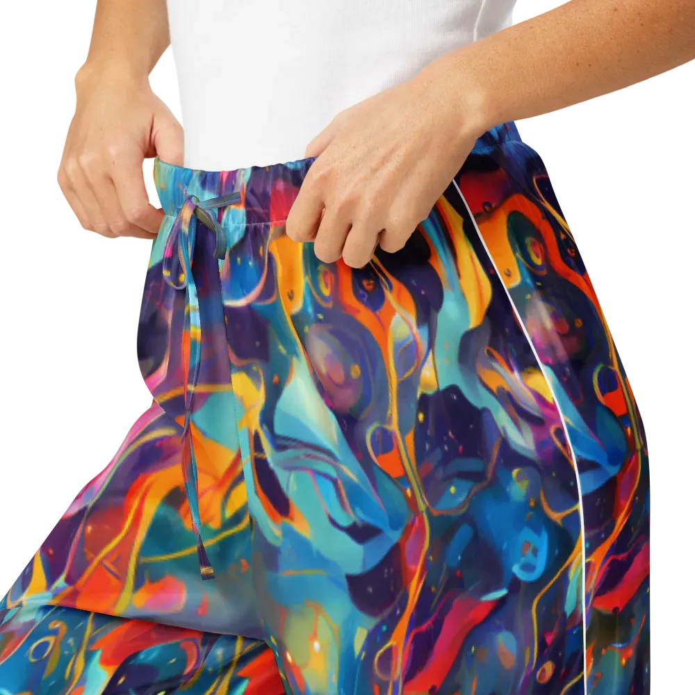Whimsical Fusion on Women's Pajama Pants — Product details