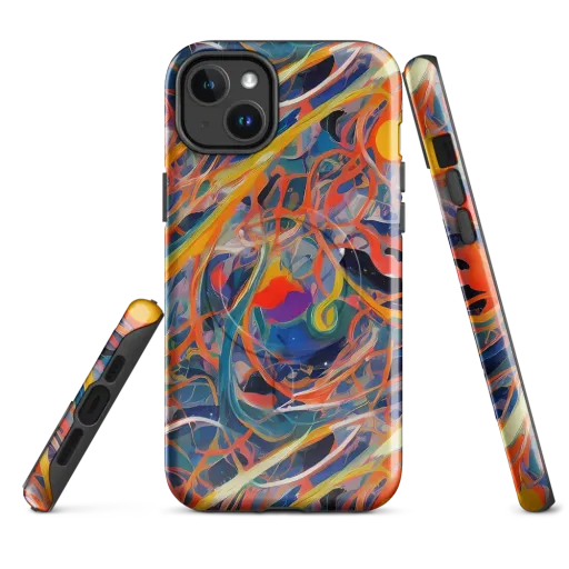 Vivid Tangle on a MagSafe Tough Case for iPhone®