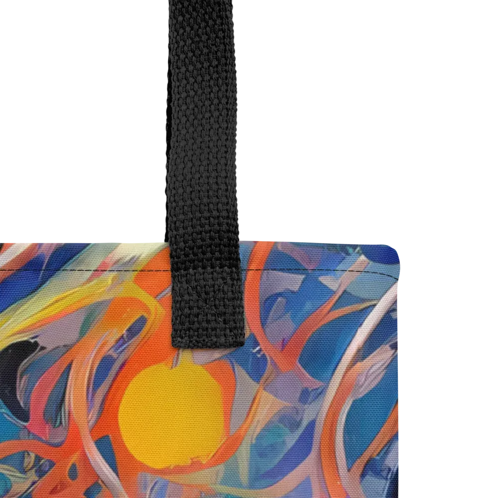 Vivid Tangle on Tote Bag — Product details