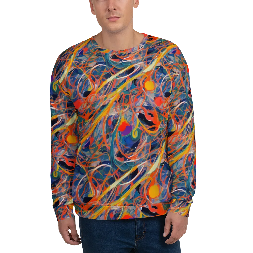 Vivid Tangle on Sweatshirt — Front