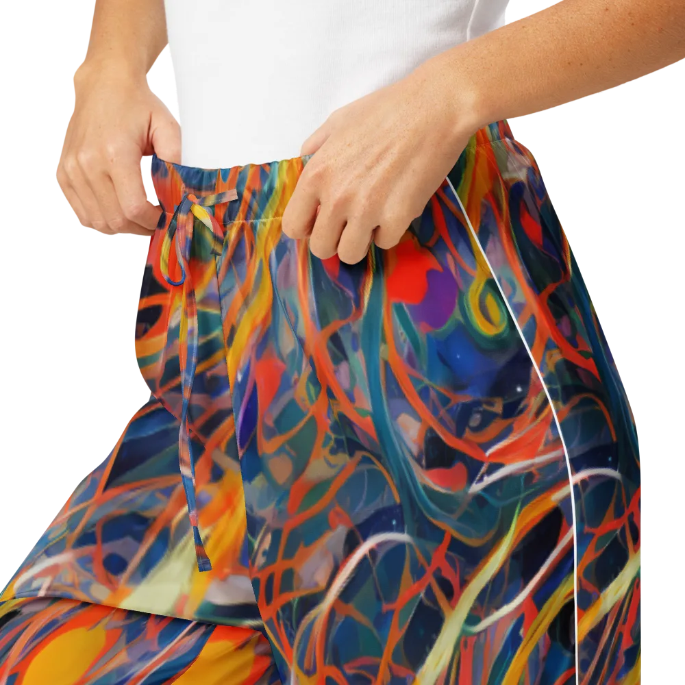 Vivid Tangle on Women's Pajama Pants — Product details