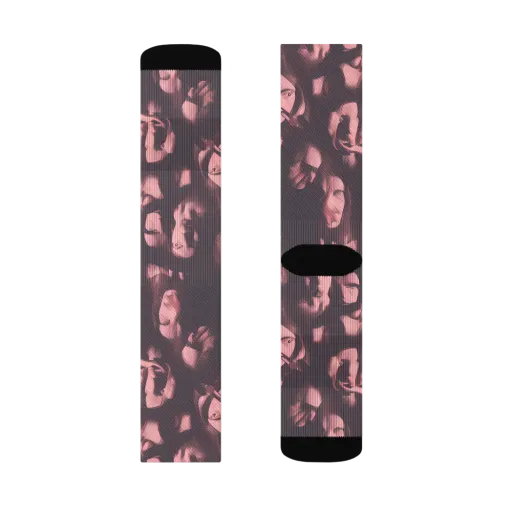 Portrait Whispers on a Socks