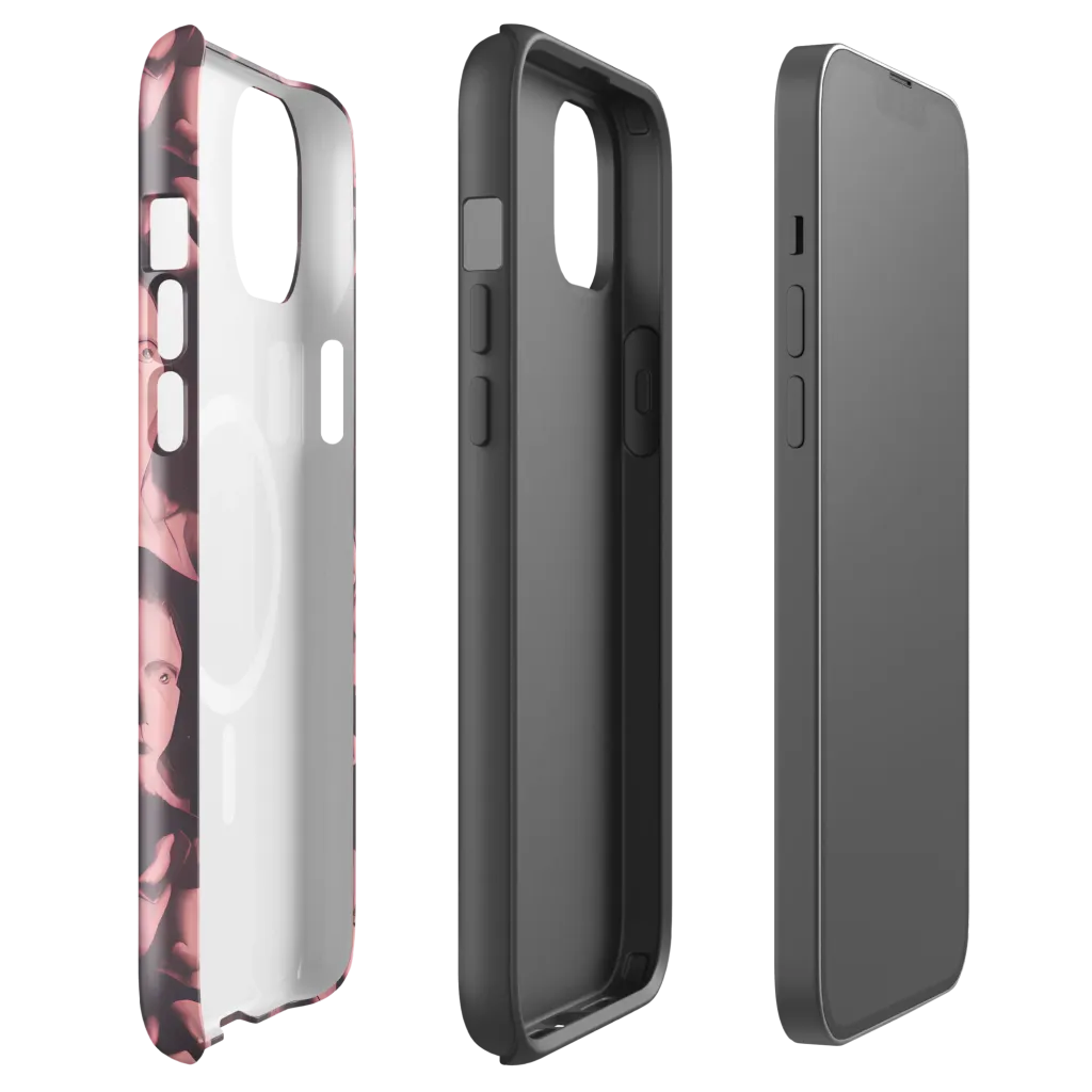 Portrait Whispers on MagSafe Tough Case for iPhone® — Front